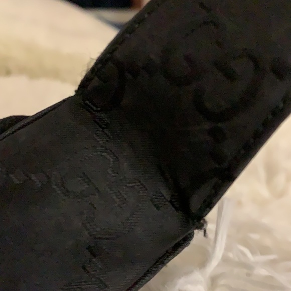 Black fabric/leather Gucci handbag - Picture 7 of 10